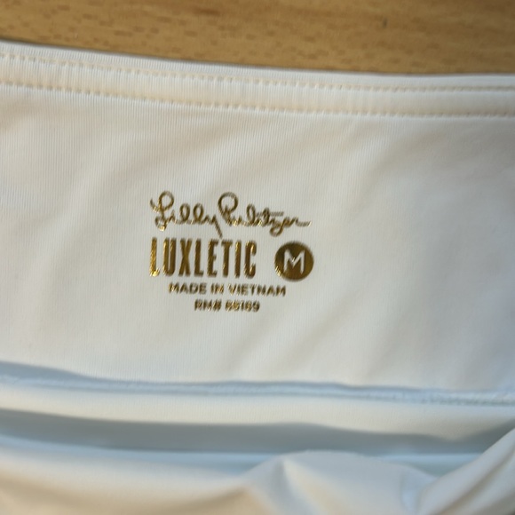 Lilly Pulitzer Cassata 13" Skort White Size M Like New - Picture 2 of 5